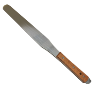 Färgspatel i metall