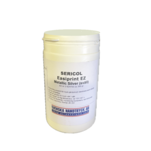 Plastisolfärg Easiprint EZ, Metallic Silver Sväll, ca 300 gr