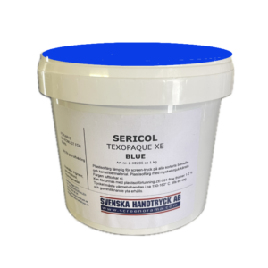 Plastisolfärg Texopaque XE, Blue, ca 1 kg
