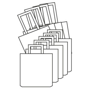 Tygkassar 10-pack REA